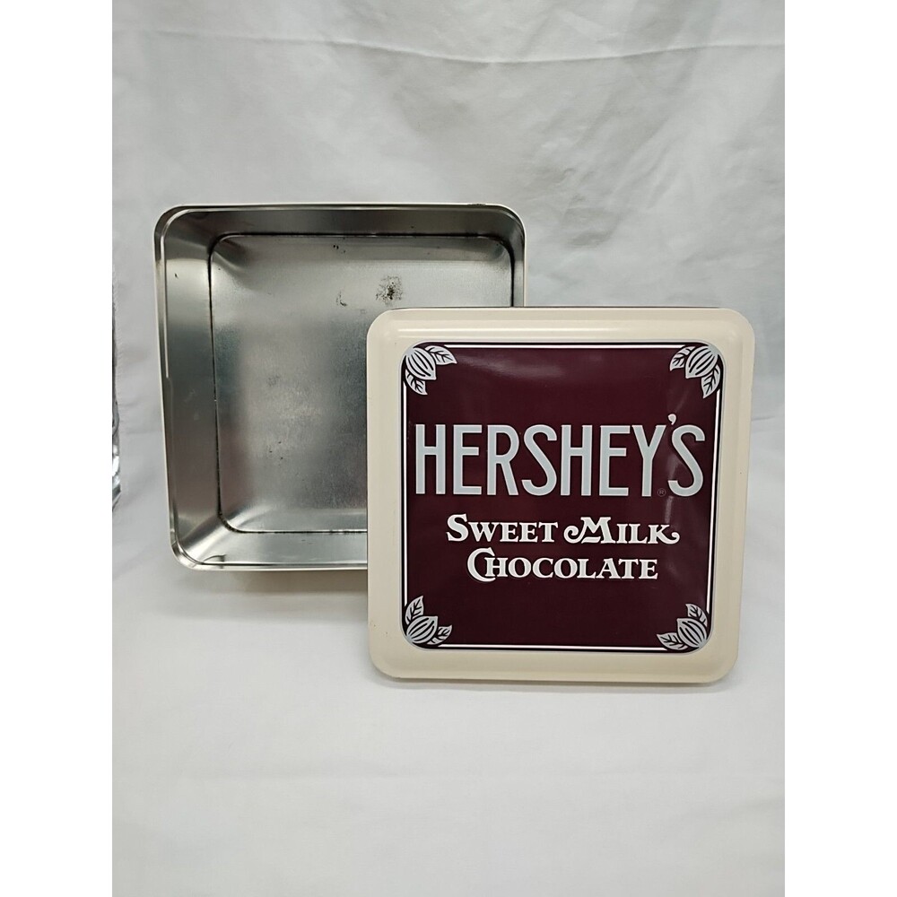 *Empty Tin* Hershey's Sweet Milk Chocolate 1912- Vintage Edition #1 Empty Tin 6"